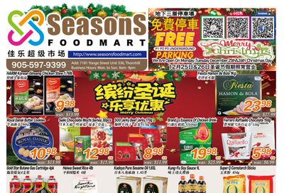Seasons Food Mart (Thornhill) Flyer December 22 to 28