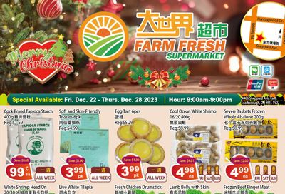 Farm Fresh Supermarket Flyer December 22 to 28