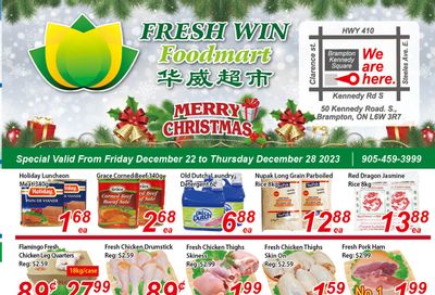Fresh Win Foodmart Flyer December 22 to 28