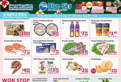 Blue Sky Supermarket (North York) Flyer December 22 to 28