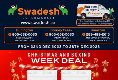 Swadesh Supermarket Flyer December 22 to 28