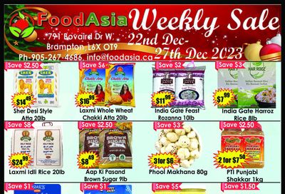 FoodAsia Flyer December 22 to 27