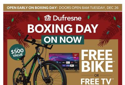 Dufresne Flyer December 22 to January 8