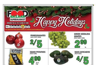 Food Bazaar (CT, NJ, NY) Weekly Ad Flyer Specials December 21 to December 27, 2023