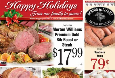 Morton Williams (NY) Weekly Ad Flyer Specials December 22 to December 28, 2023