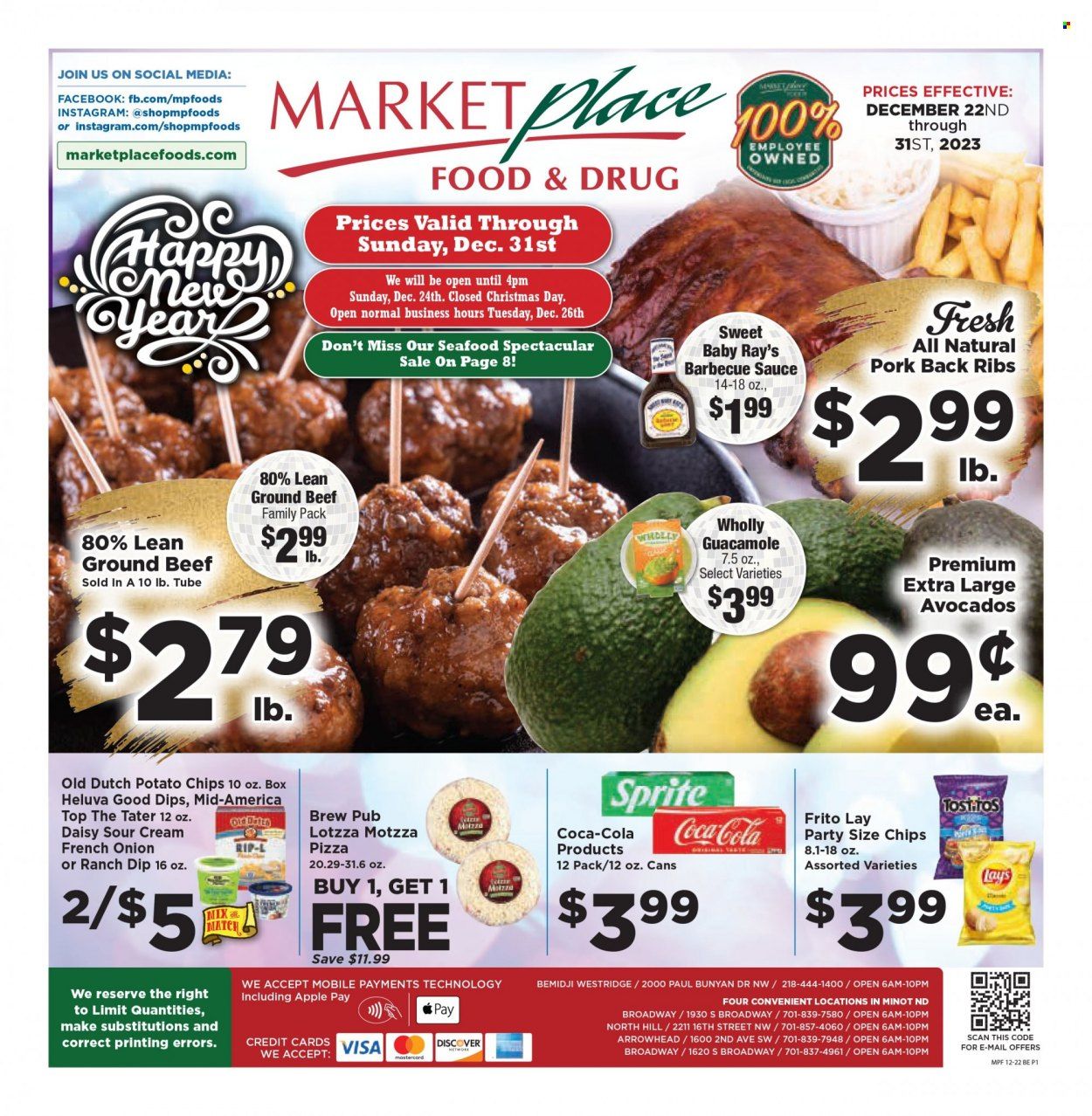 Marketplace Foods (MN) Weekly Ad Flyer Specials December 22 to December 31, 2023