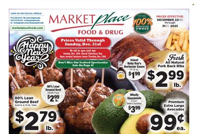 Marketplace Foods (MN) Weekly Ad Flyer Specials December 22 to December 31, 2023
