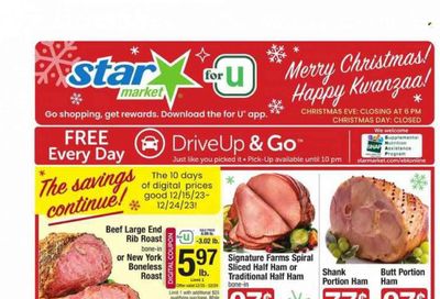 Star Market Weekly Ad Flyer Specials December 22 to December 28, 2023