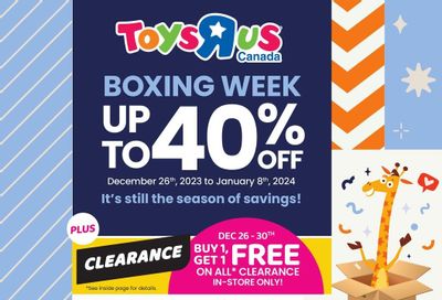 Toys R Us Flyer December 26 to January 8