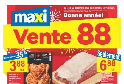Maxi Flyer December 28 to January 3