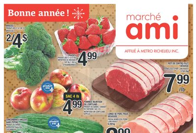 Marche Ami Flyer December 28 to January 3
