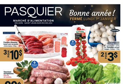 Pasquier Flyer December 28 to January 3