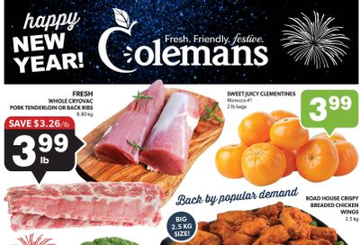 Coleman's Flyer December 28 to January 3