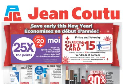 Jean Coutu (NB) Flyer December 28 to January 3