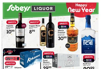 Sobeys (SK) Liquor Flyer December 28 to January 3