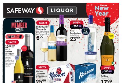 Safeway (BC) Liquor Flyer December 28 to January 3