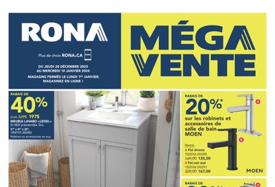 Rona (QC) Flyer December 28 to January 3