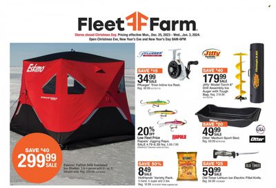 Fleet Farm (IA, MN, ND, WI) Weekly Ad Flyer Specials December 25 to January 3, 2024