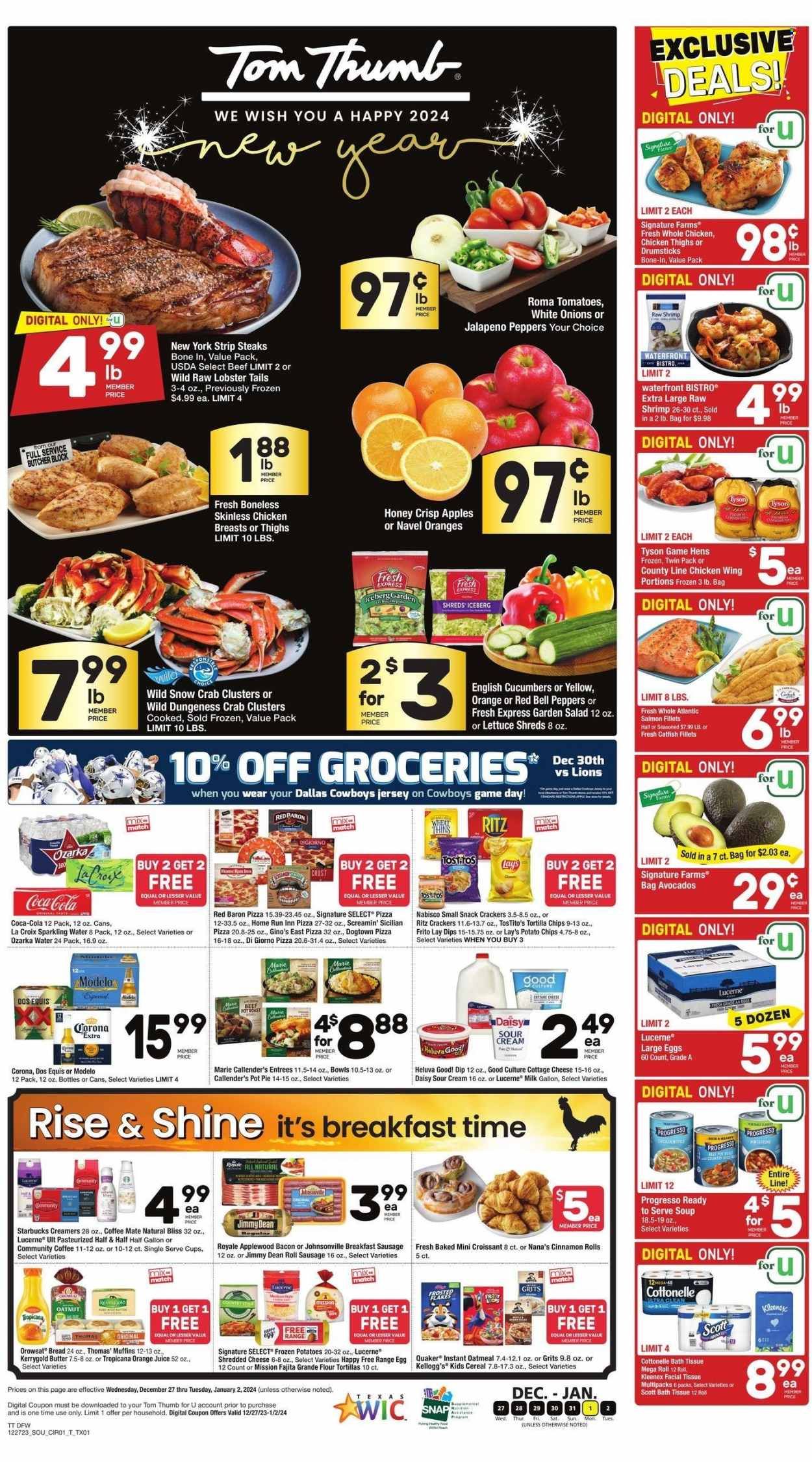 Tom Thumb (TX) Weekly Ad Flyer Specials December 27 to January 2, 2024