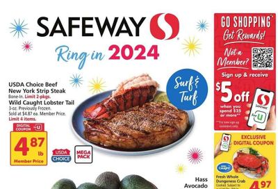 Safeway (CA) Weekly Ad Flyer Specials December 27 to January 2, 2024