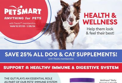 PetSmart Health and Wellness LookBook December 27 to January 28