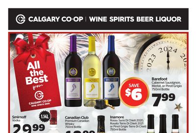 Calgary Co-op Liquor Flyer December 28 to January 3