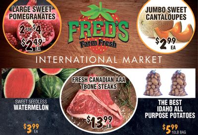 Fred's Farm Fresh Flyer December 27 to January 2