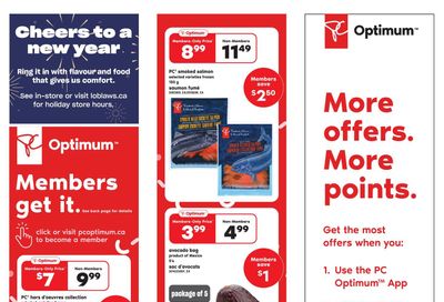 Loblaws City Market (ON) Flyer December 28 to January 3