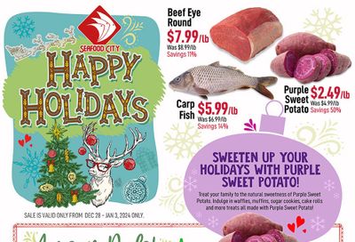 Seafood City Supermarket (West) Flyer December 28 to January 3