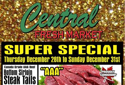 Central Fresh Market Flyer December 28 to January 4
