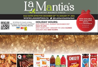 LaMantia's Flyer December 28 to January 3