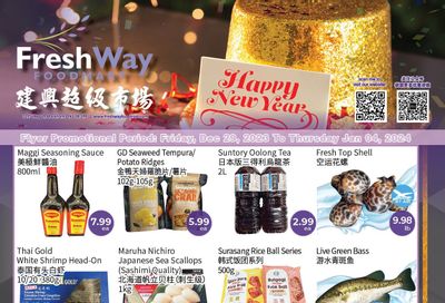 FreshWay Foodmart Flyer December 29 to January 4