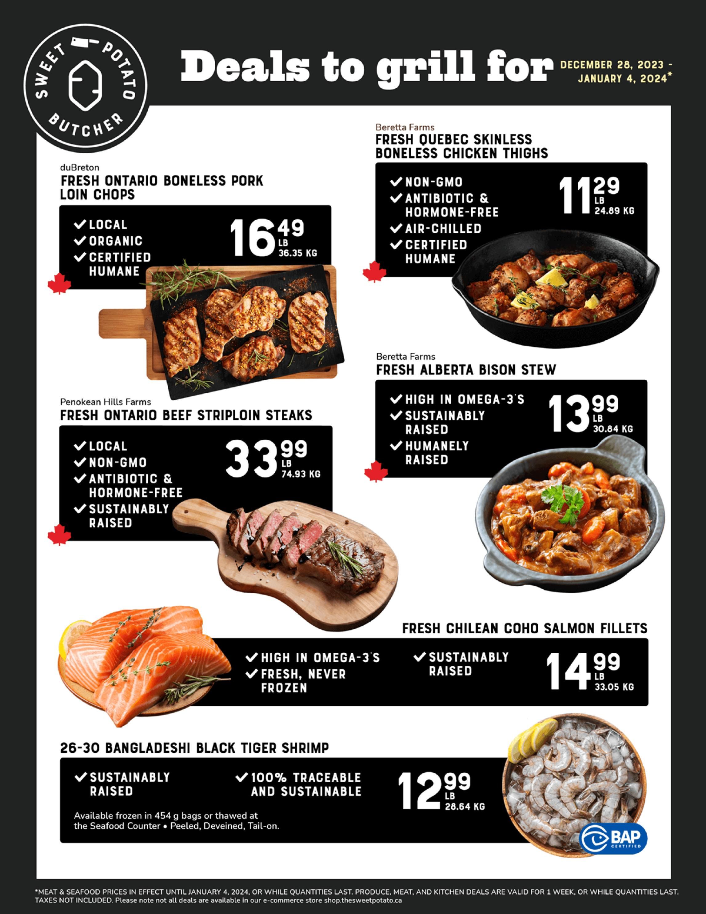 The Sweet Potato Flyer December 29 to January 4