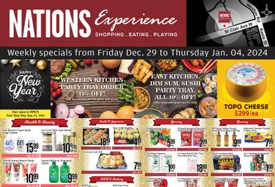 Nations Fresh Foods (Toronto) Flyer December 29 to January 4