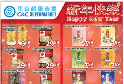C&C Supermarket Flyer December 29 to January 4