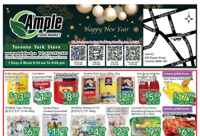Ample Food Market (North York) Flyer December 29 to January 4