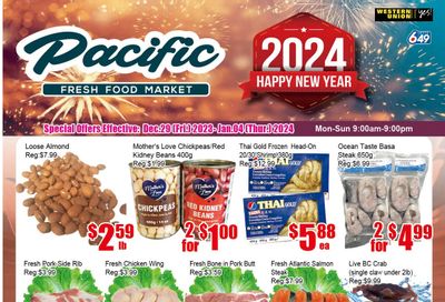 Pacific Fresh Food Market (Pickering) Flyer December 29 to January 4