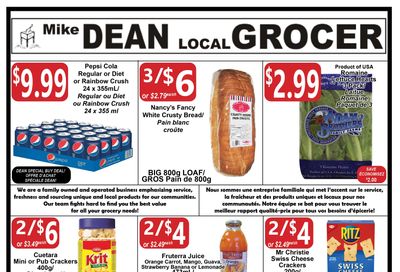 Mike Dean Local Grocer Flyer December 29 to January 4