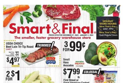 Smart & Final (AZ) Weekly Ad Flyer Specials December 27 to January 2, 2024
