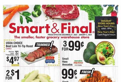 Smart & Final (NV) Weekly Ad Flyer Specials December 27 to January 2, 2024