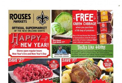 Rouses Markets (AL) Weekly Ad Flyer Specials December 26 to January 3, 2024