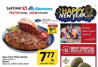 Safeway (CO, WY) Weekly Ad Flyer Specials December 27 to January 2, 2024