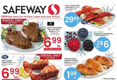 Safeway (CO) Weekly Ad Flyer Specials December 27 to January 2, 2024