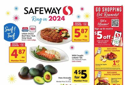 Safeway (HI) Weekly Ad Flyer Specials December 27 to January 2, 2024