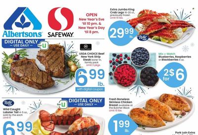 Safeway (MT) Weekly Ad Flyer Specials December 27 to January 2, 2024