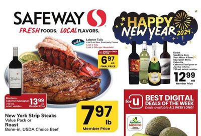 Safeway (SD) Weekly Ad Flyer Specials December 27 to January 2, 2024