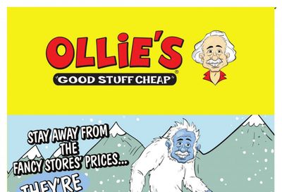 Ollie's Bargain Outlet Weekly Ad Flyer Specials December 28 to January 4, 2024