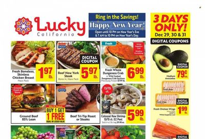 Lucky California Weekly Ad Flyer Specials December 27 to January 2, 2024