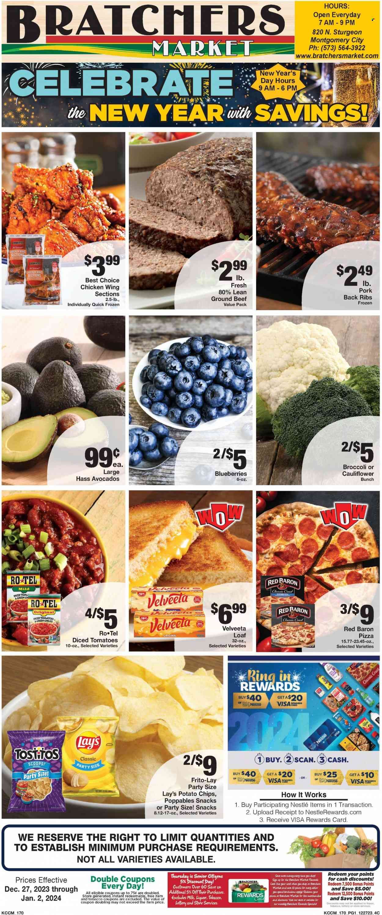 Bratchers Market (MO) Weekly Ad Flyer Specials December 27 to January 2, 2024