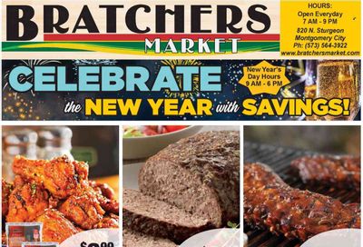 Bratchers Market (MO) Weekly Ad Flyer Specials December 27 to January 2, 2024